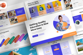Online Education - Presentation Template